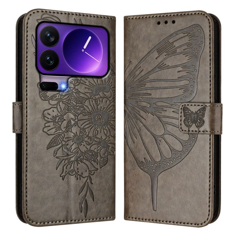 Flip Cover Xiaomi 17 Pro Sommerfugleremdesign