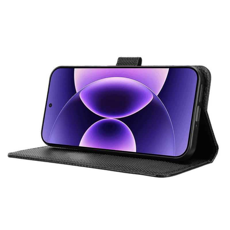 Flip Cover Xiaomi 17 Pro Tekstureret Kunstlæder