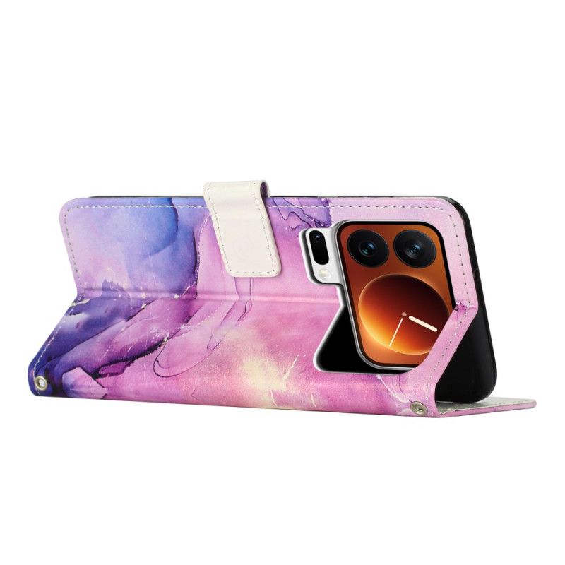 Læder Cover Xiaomi 17 Pro Marmor