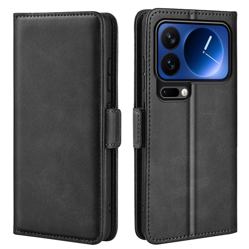 Læder Cover Xiaomi 17 Pro Telefon Etui Dobbeltspænde