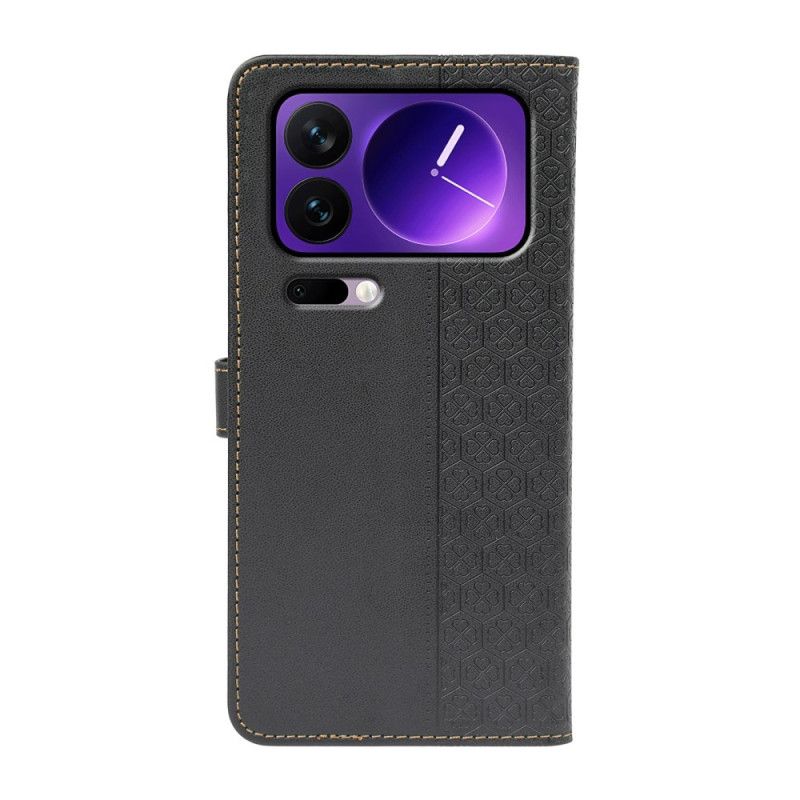 Læder Cover Xiaomi 17 Pro Telefon Etui Frieze Design