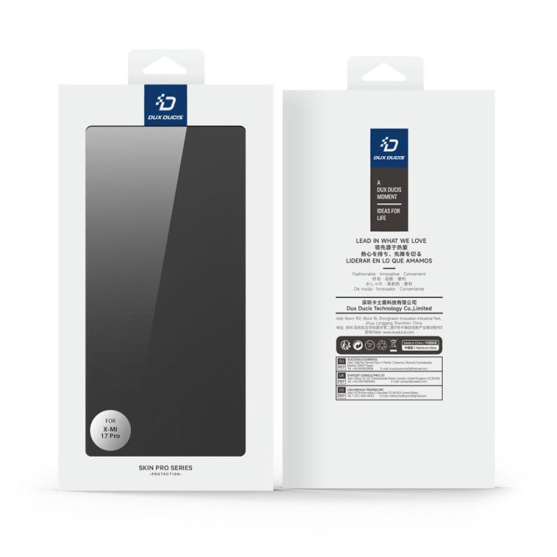 Læder Cover Xiaomi 17 Pro Telefon Etui Skin Pro Series Dux Ducis