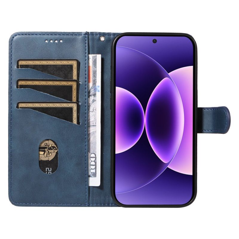 Læder Cover Xiaomi 17 Pro Telefon Etui T-linjer