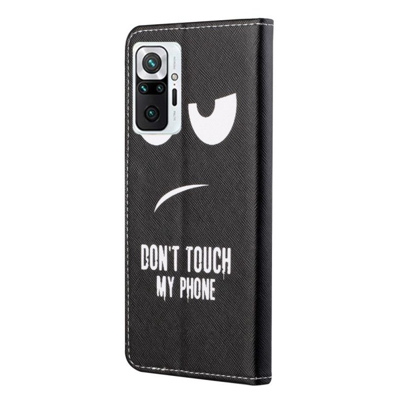 Flip Cover Læder for Xiaomi Redmi Note 10 Pro Rør Ikke Ved Min Telefon