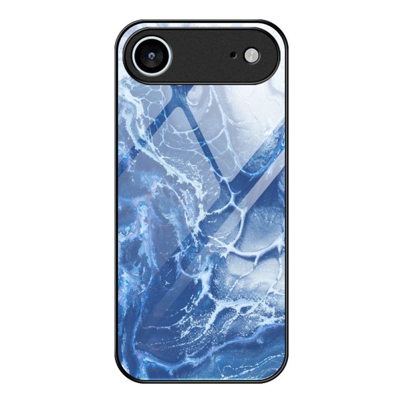 Cover iPhone Air Hærdet Glas Med Marmormønster
