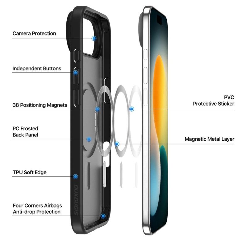 Cover iPhone Air Magsafe Yind-serien Dux Ducis