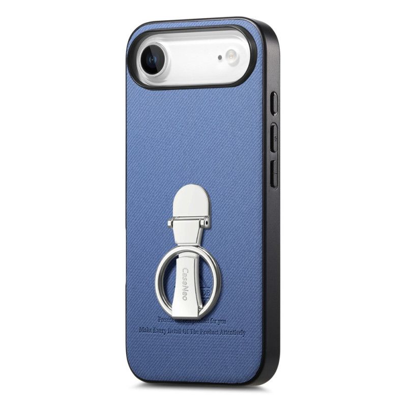 Cover iPhone Air Med Foldbar Stander Og Twill-tekstur