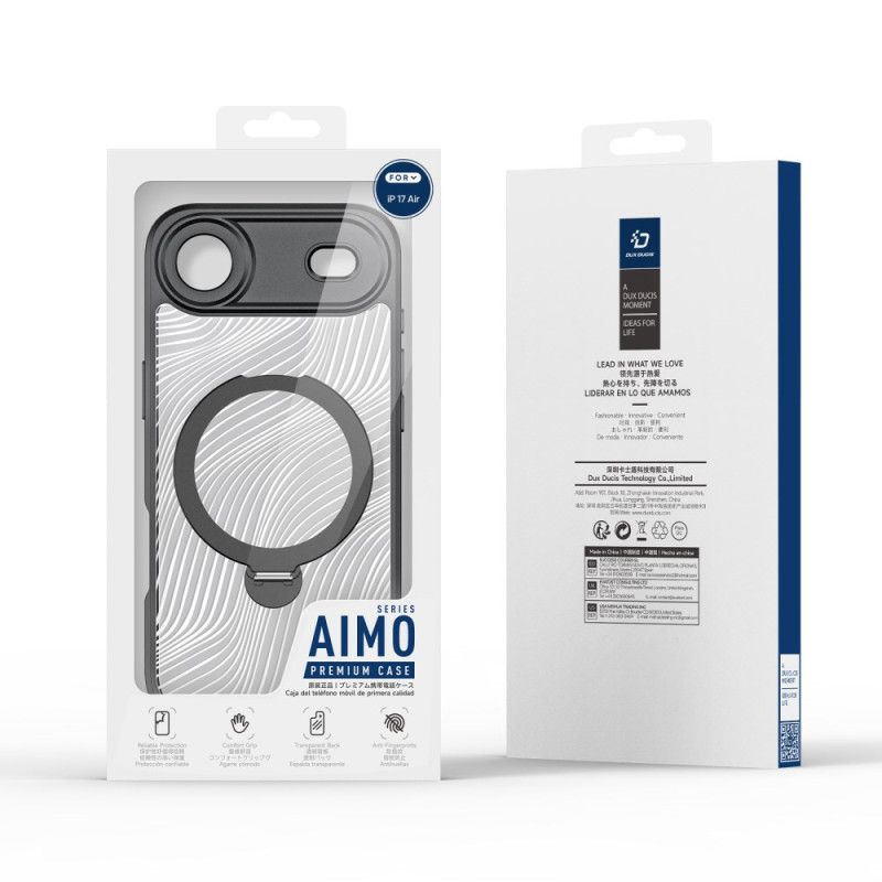 Cover iPhone Air Med Stativ Magsafe Kompatibel Med Aimo-serien Dux Ducis