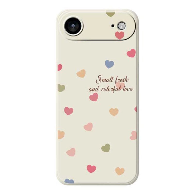 Cover iPhone Air Telefon Etui Farverige Hjerter