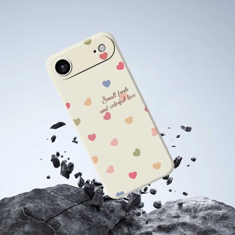 Cover iPhone Air Telefon Etui Farverige Hjerter