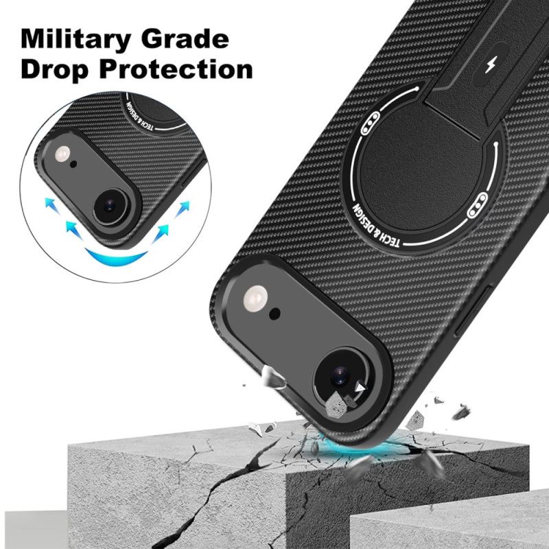 Cover iPhone Air Telefon Etui Hybrid Med Stander