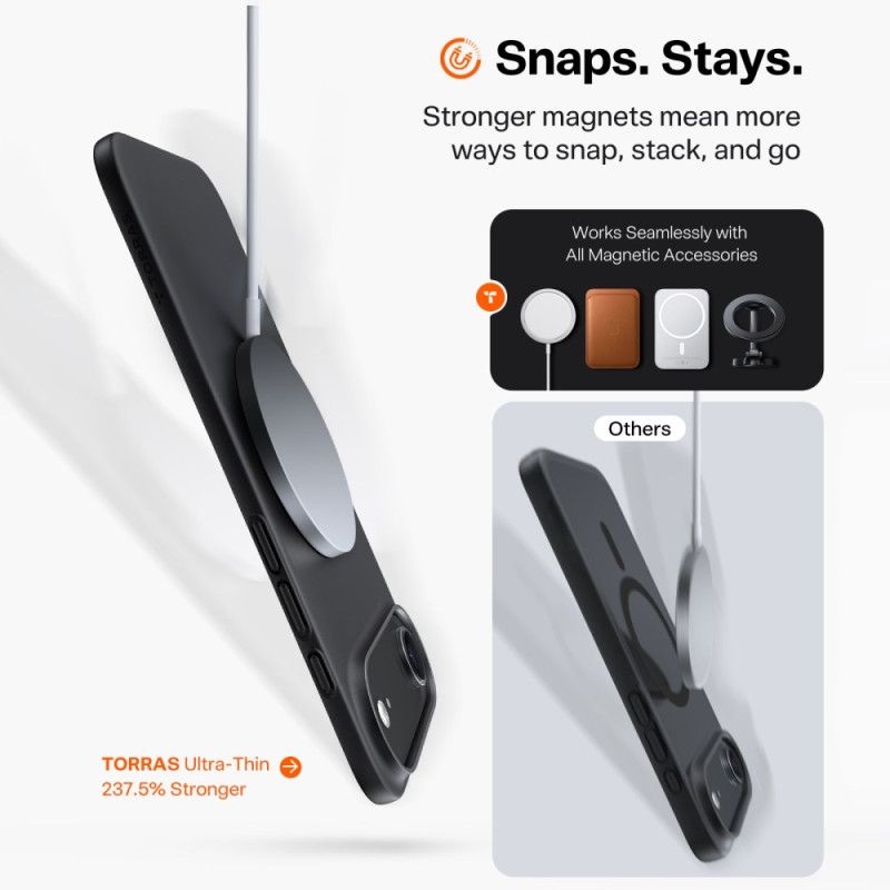 Cover Til iPhone Air Ultratynd Magsafe Kompatibel