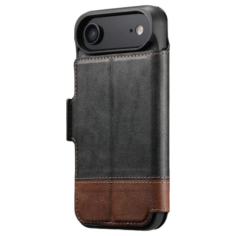 Flip Cover iPhone Air Magsafe Tofarvet Aftageligt Etui Suteni