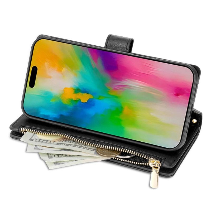 Flip Cover Til iPhone Air Quiltet Med Snor Og Skulderrem