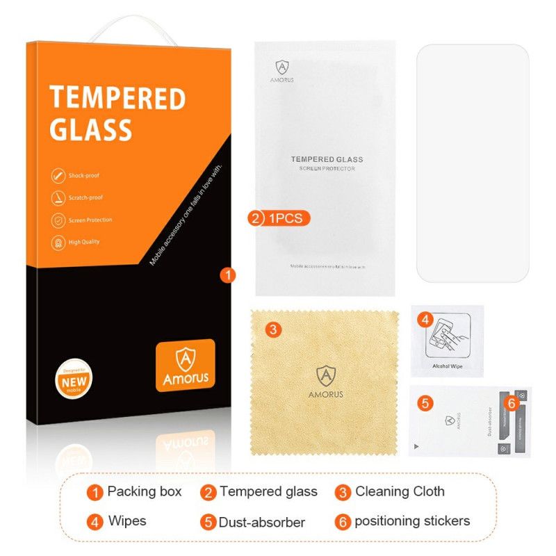 Hærdet Glasskærmbeskytter Til iPhone Air