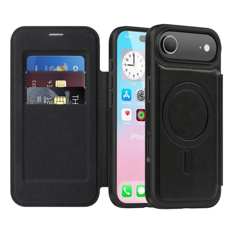 Læder Cover iPhone Air Magsafe Kompatibel Med Rfid-kortholder