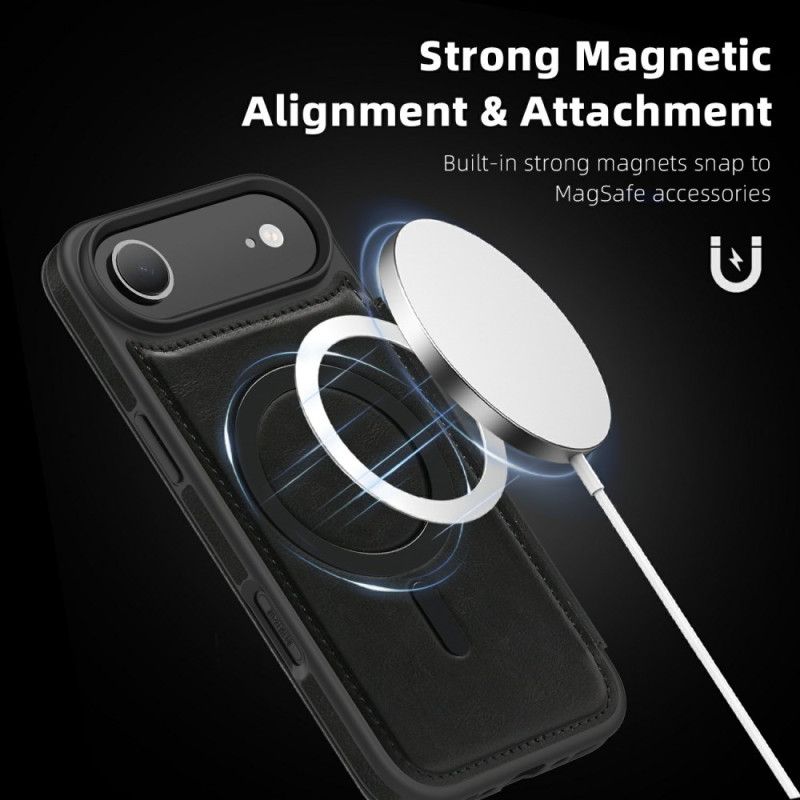 Læder Cover iPhone Air Magsafe Kompatibel Med Rfid-kortholder