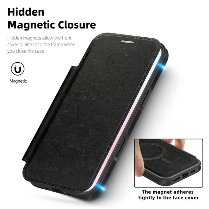 Læder Cover iPhone Air Magsafe Kompatibel Med Rfid-kortholder