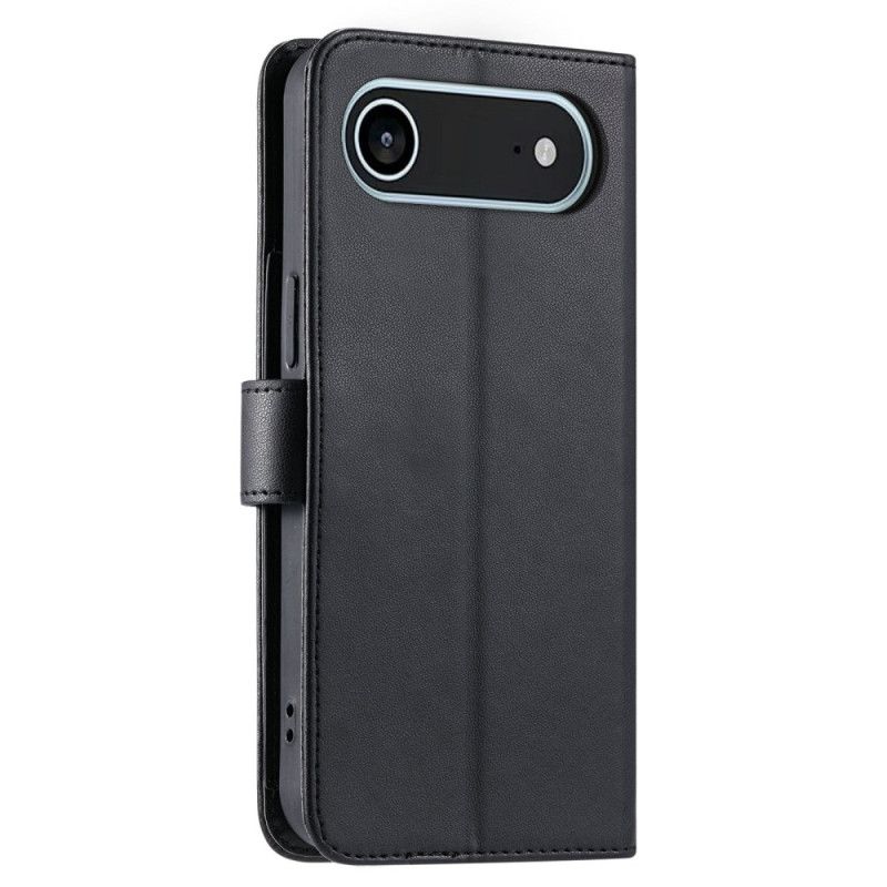 Læder Cover iPhone Air Quiltet Pung Med Snor Og Skulderrem