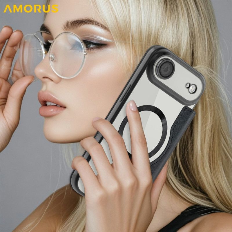 Læder Cover iPhone Air Telefon Etui Magsafe-kompatibel Med Rfid-kortholder