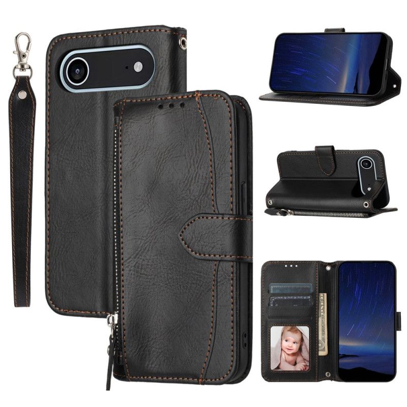 Læder Cover iPhone Air Telefon Etui Retro Pung