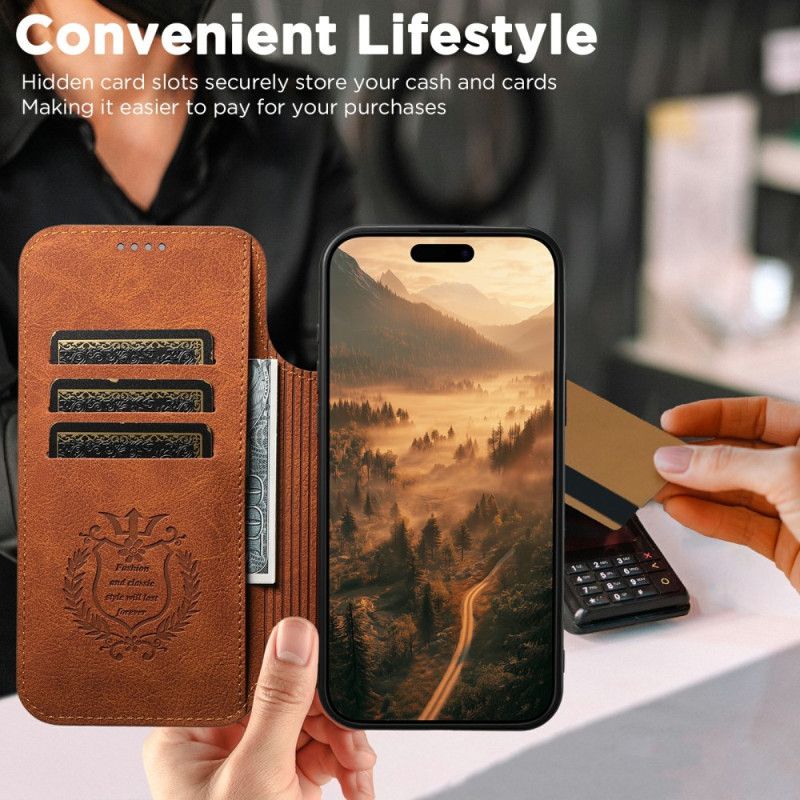 Læder Cover iPhone Air Telefon Etui Ultratynd Magsafe Suteni