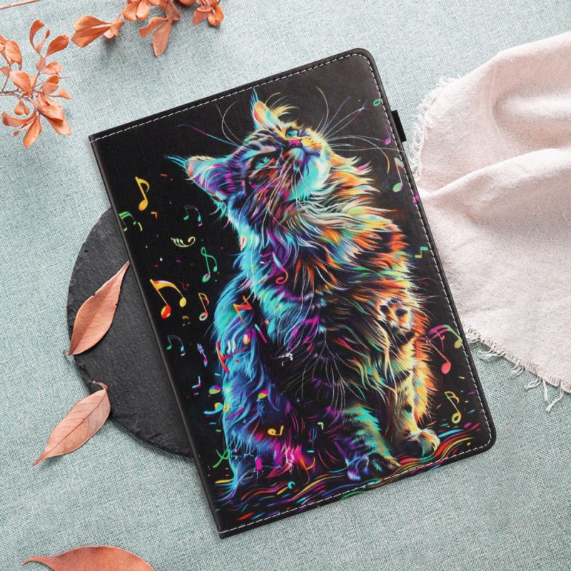 Case Samsung Galaxy Tab S10 Fe Telefon Etui Musikalsk Kat