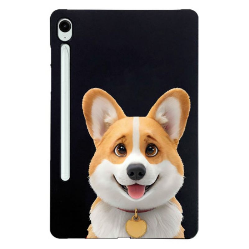 Cover Samsung Galaxy Tab S10 Fe Corgi-mønster