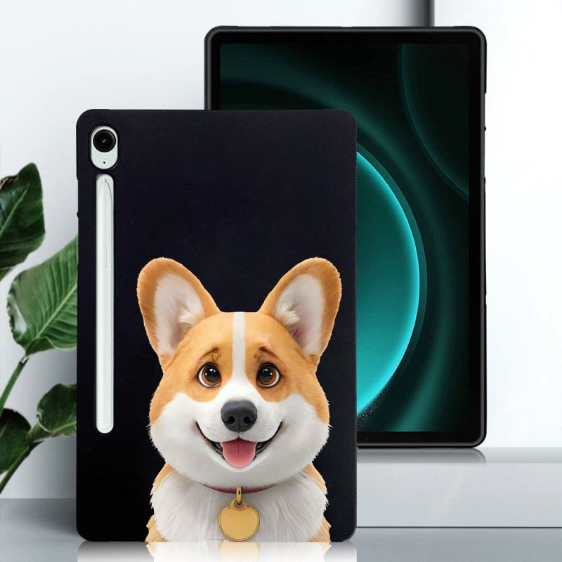 Cover Samsung Galaxy Tab S10 Fe Corgi-mønster