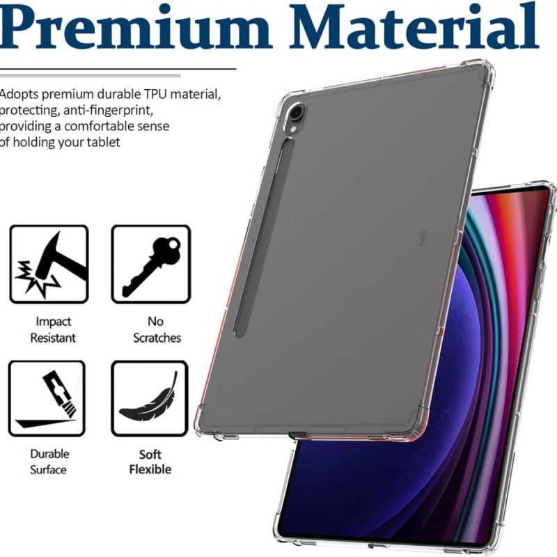 Cover Samsung Galaxy Tab S10 Fe Transparent Hd