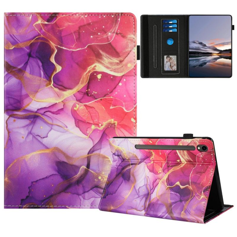 Etui Samsung Galaxy Tab S10 Fe Marmorånd