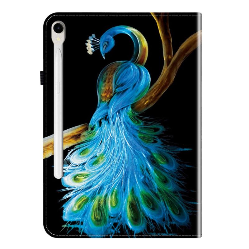 Etui Samsung Galaxy Tab S10 Fe Påfugledesign