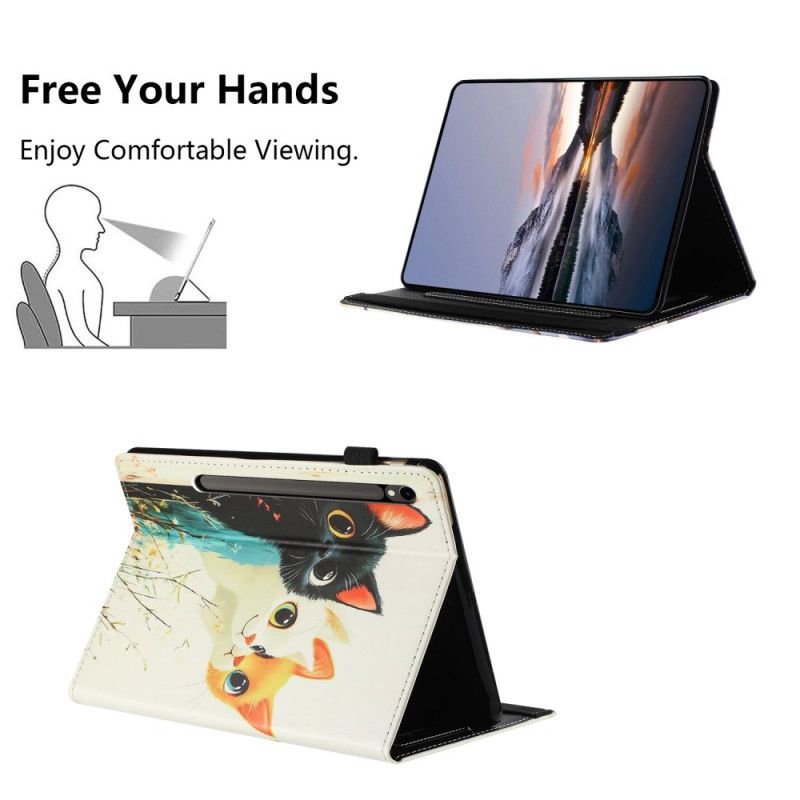 Etui Samsung Galaxy Tab S10 Fe Tre Kattedesign