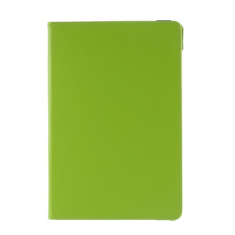 Læder Cover Samsung Galaxy Tab S10 Fe Telefon Etui Roterende Kunstlæder Litchi