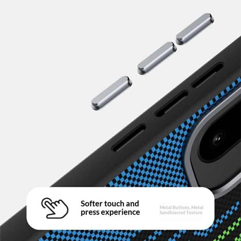 Cover Oneplus 15r Telefon Etui Abeel Mikropræget Magnetisk Pung