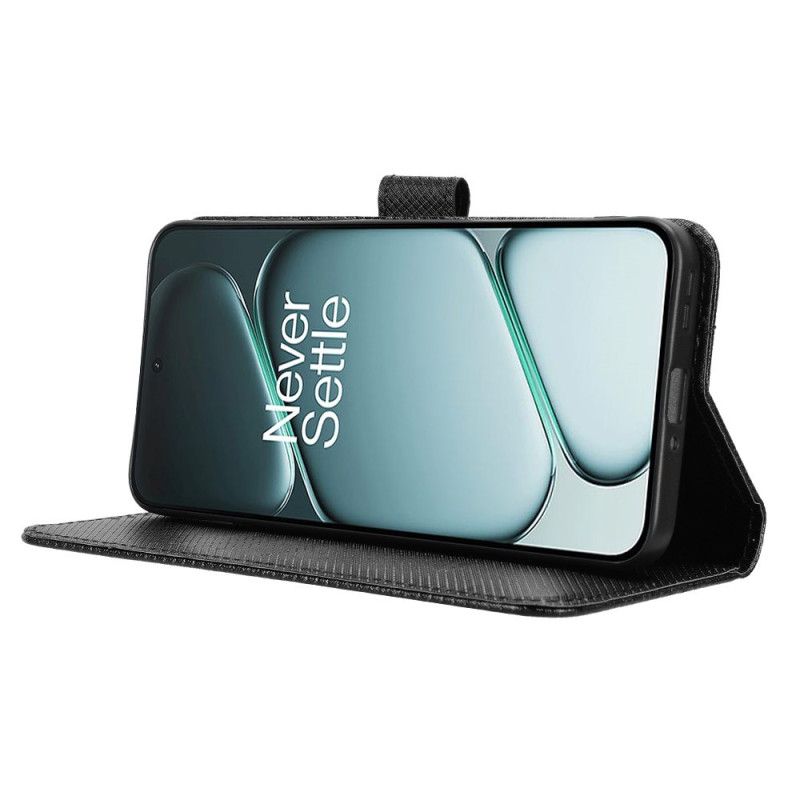 Flip Cover Oneplus 15r Diamanttekstur
