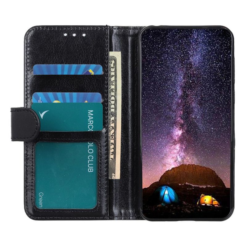 Flip Cover Oneplus 15r Laklæder Imiteret Læder