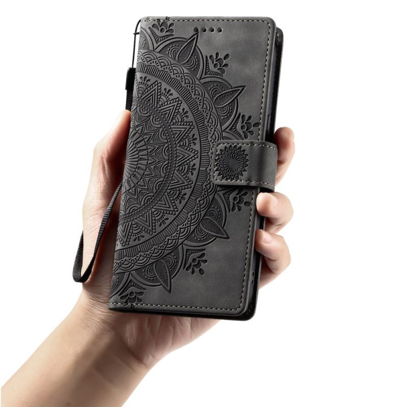 Flip Cover Oneplus 15r Mandala-pung Med Ruskindseffekt