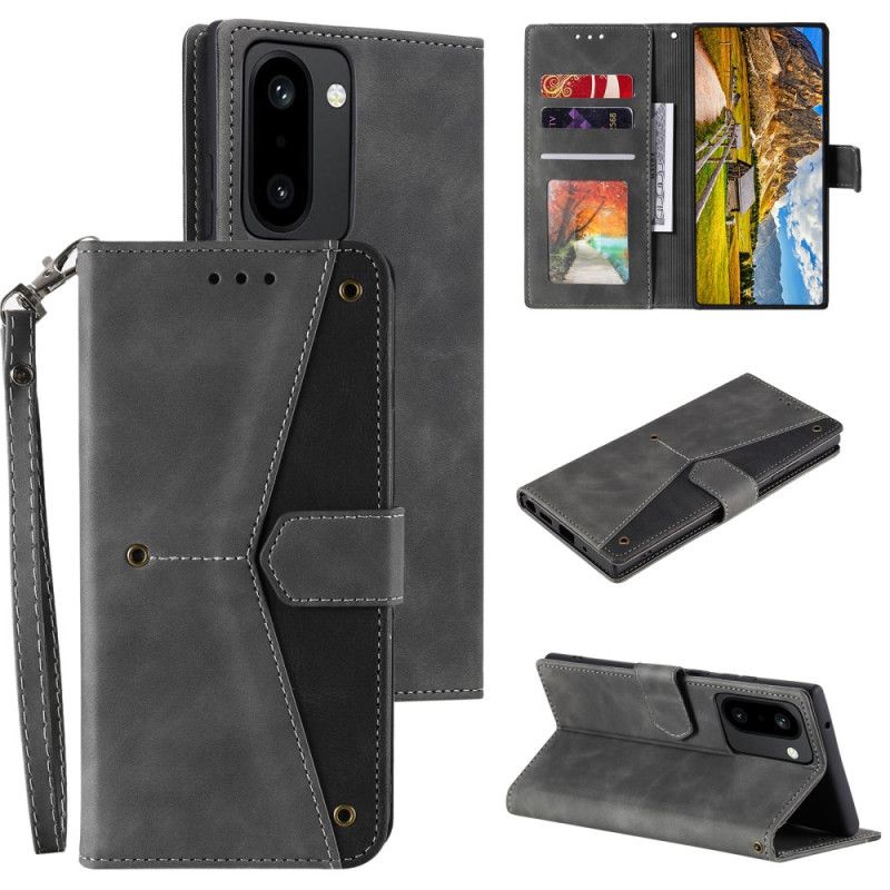 Læder Cover Oneplus 15r Telefon Etui Retro-rempung