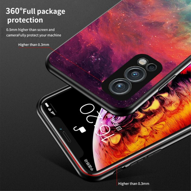 Cover Oneplus Nord 2 5g Telefon Etui Beauty Hærdet Glas
