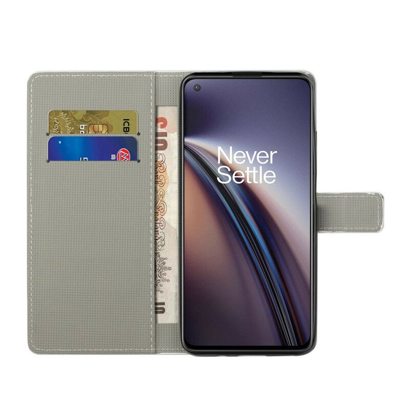Flip Cover Oneplus Nord 2 5g Butterflies Strap Variationer