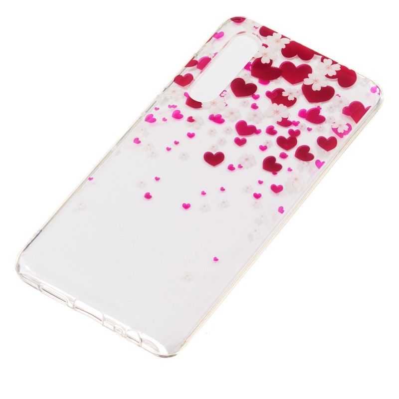 Cover for Huawei P30 Hjerteregn