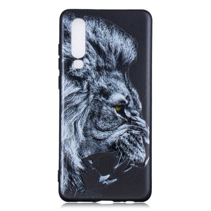 Cover Huawei P30 Hård Løve