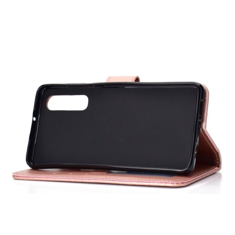 Flip Cover Huawei P30 Grå Mobilcover Solmandala