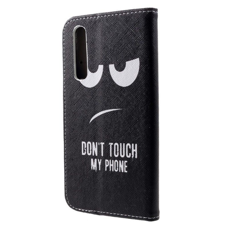 Flip Cover Læder Huawei P30 Rør Ikke Ved Min Telefon