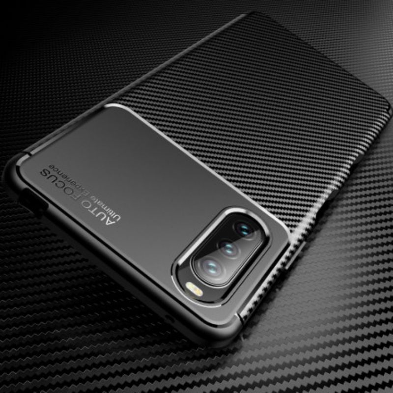 Cover Sony Xperia 10 Iii Telefon Etui Fleksibel Kulfiber