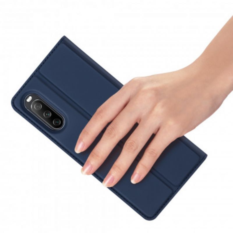 Flip Cover Sony Xperia 10 Iii Skin Pro Dux Ducis