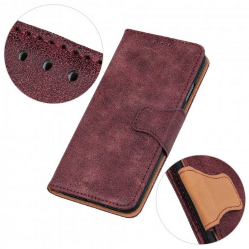 Flip Cover Sony Xperia 10 Iii Vintage Split Læder