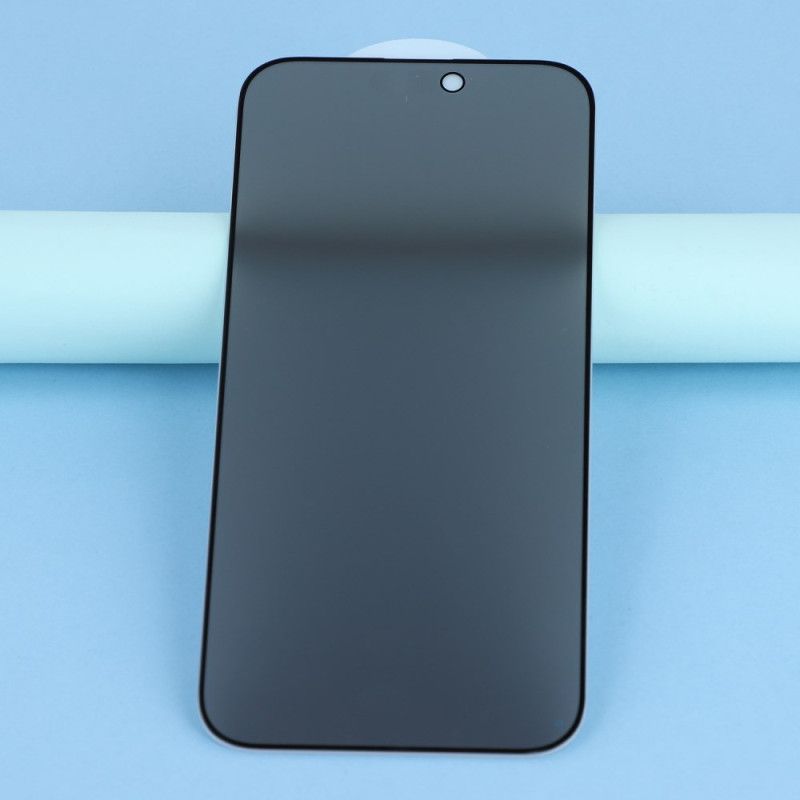 Anti-spion Skærmbeskytter I Hærdet Glas Til iPhone 17 Pro Max