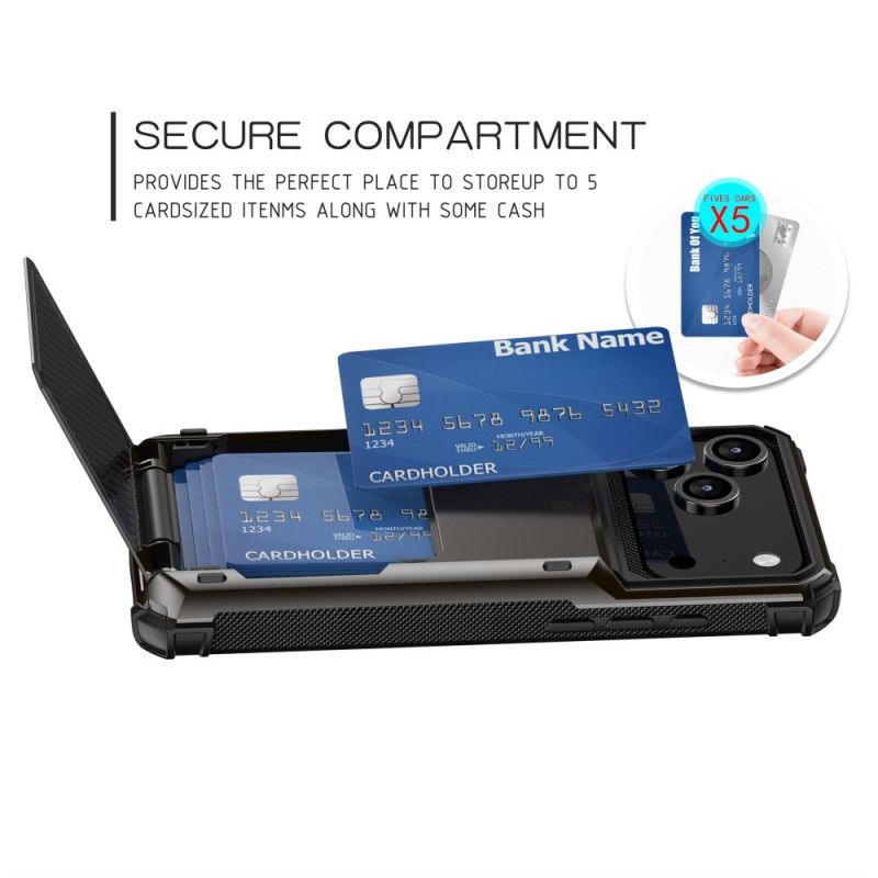 Cover iPhone 17 Pro Max Flip-kortholder